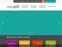 Tablet Screenshot of ceralis.fr